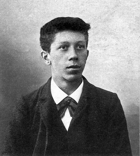 Portrait of Couttet Champion at the age of 16