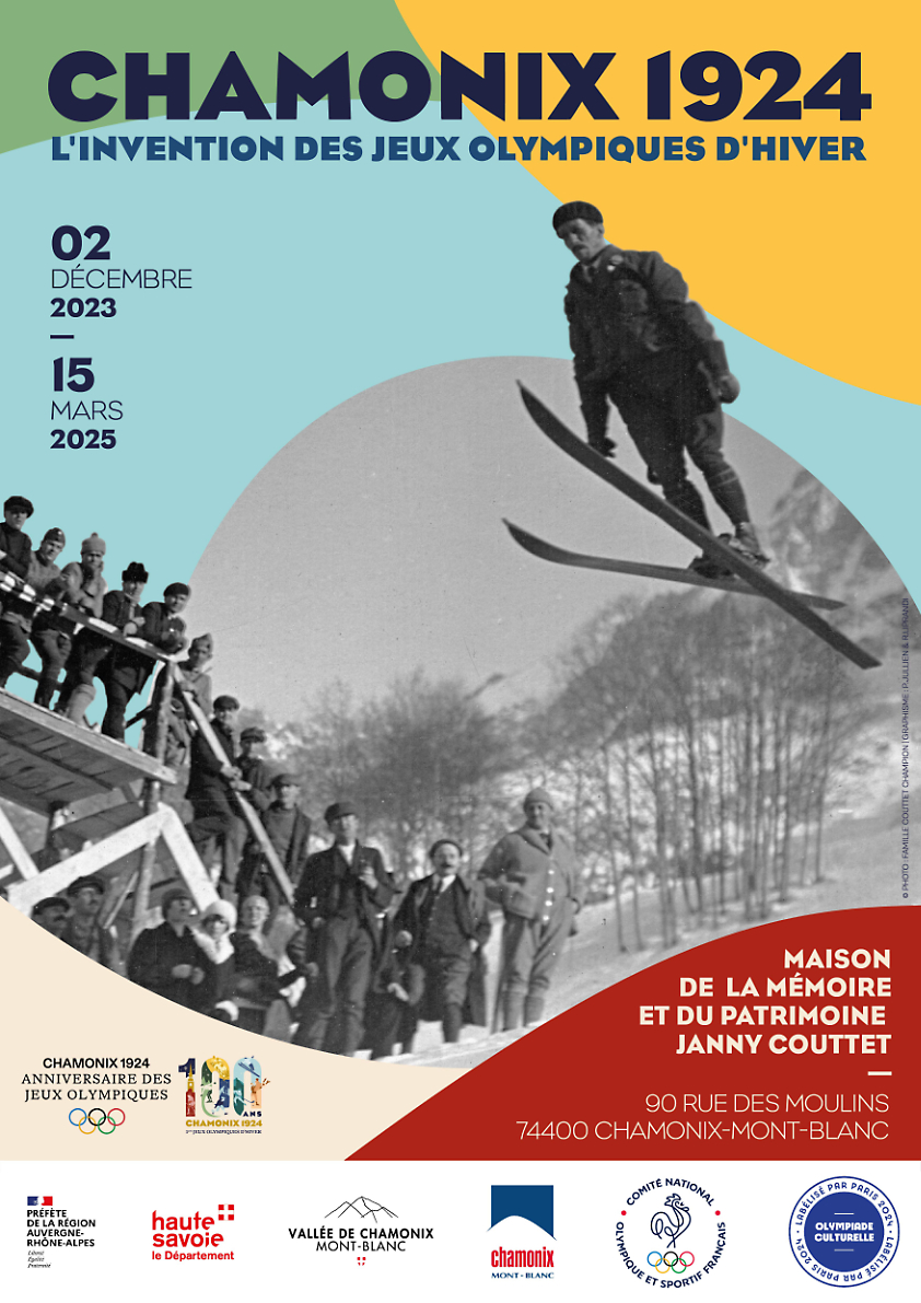 Couttet Champion | first Olympic winter games at Chamonix, 1924