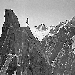  Couttet Champion below the summit of Grépon