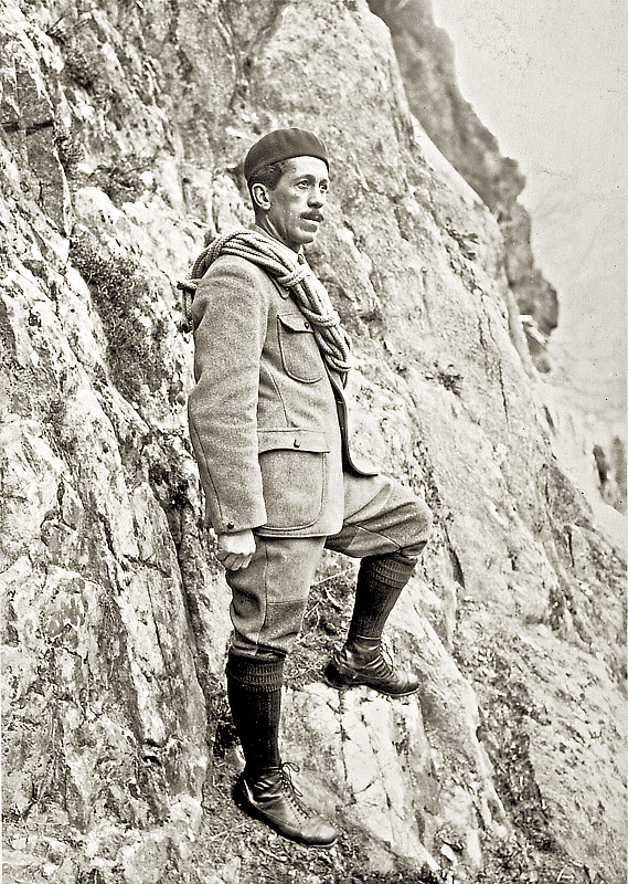 Alfred Couttet, high-mountain guide with a prestigious list of firsts